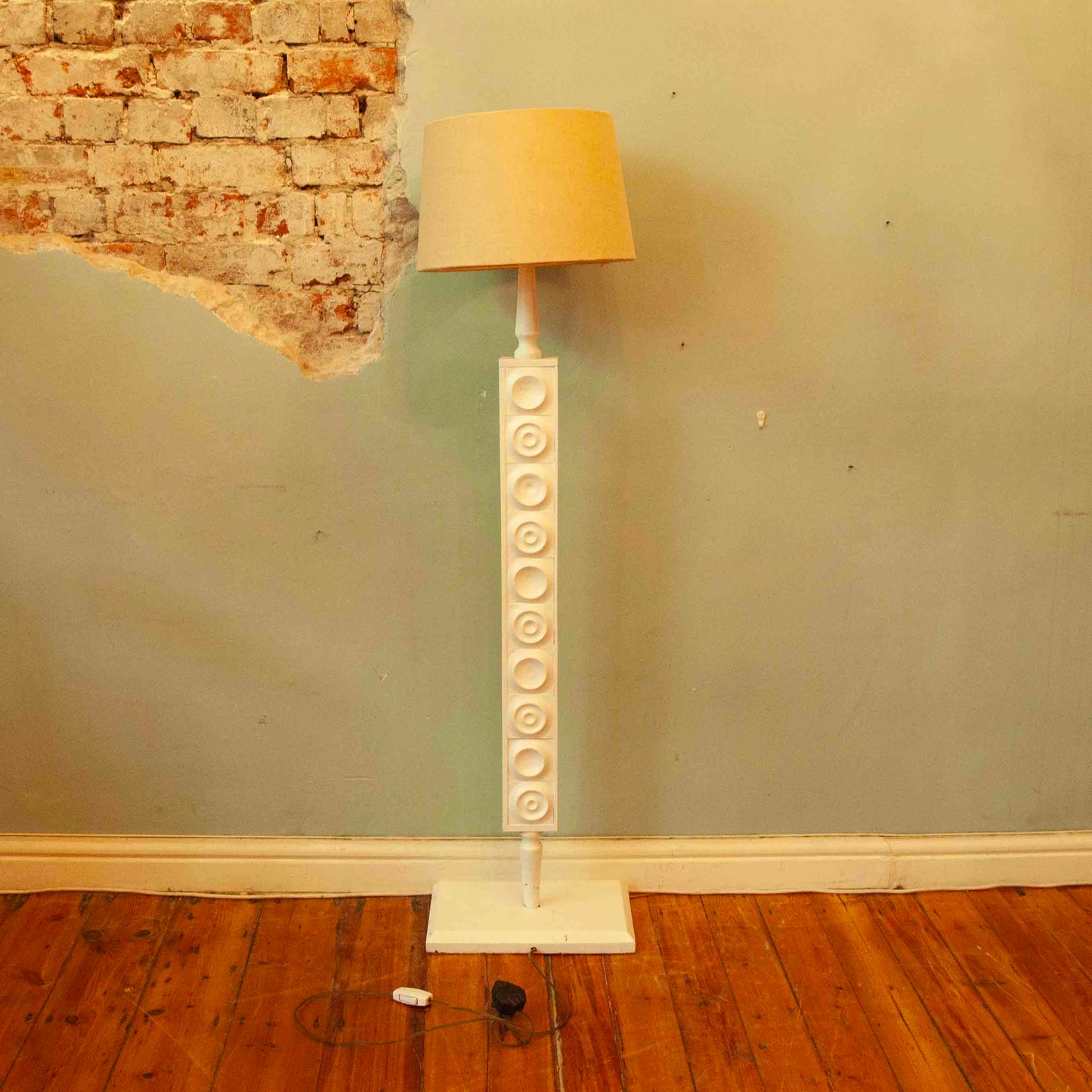 White Standing Lamp