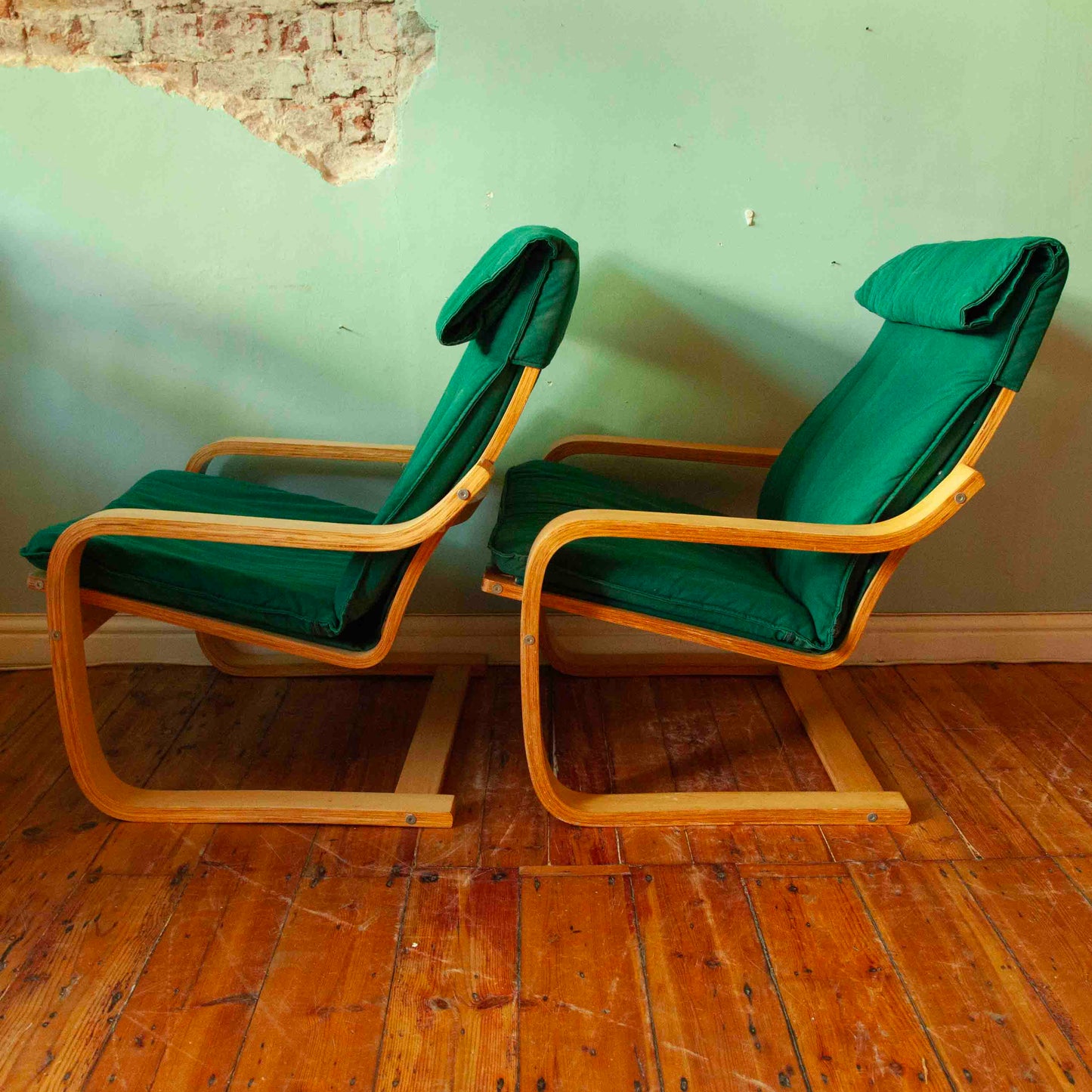 Cantilever Armchairs