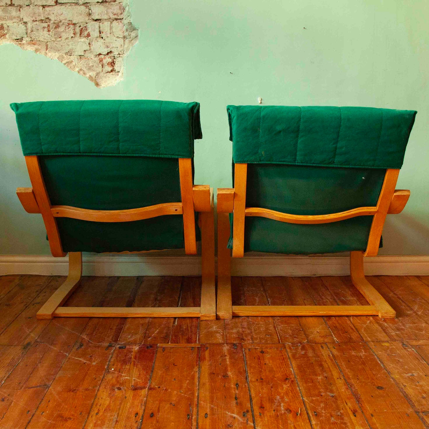 Cantilever Armchairs