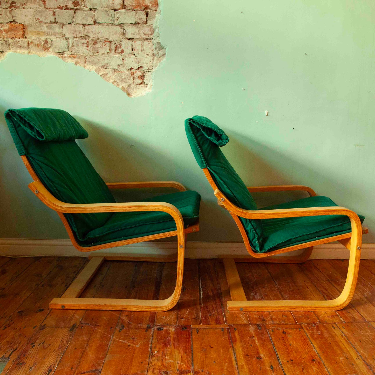 Cantilever Armchairs