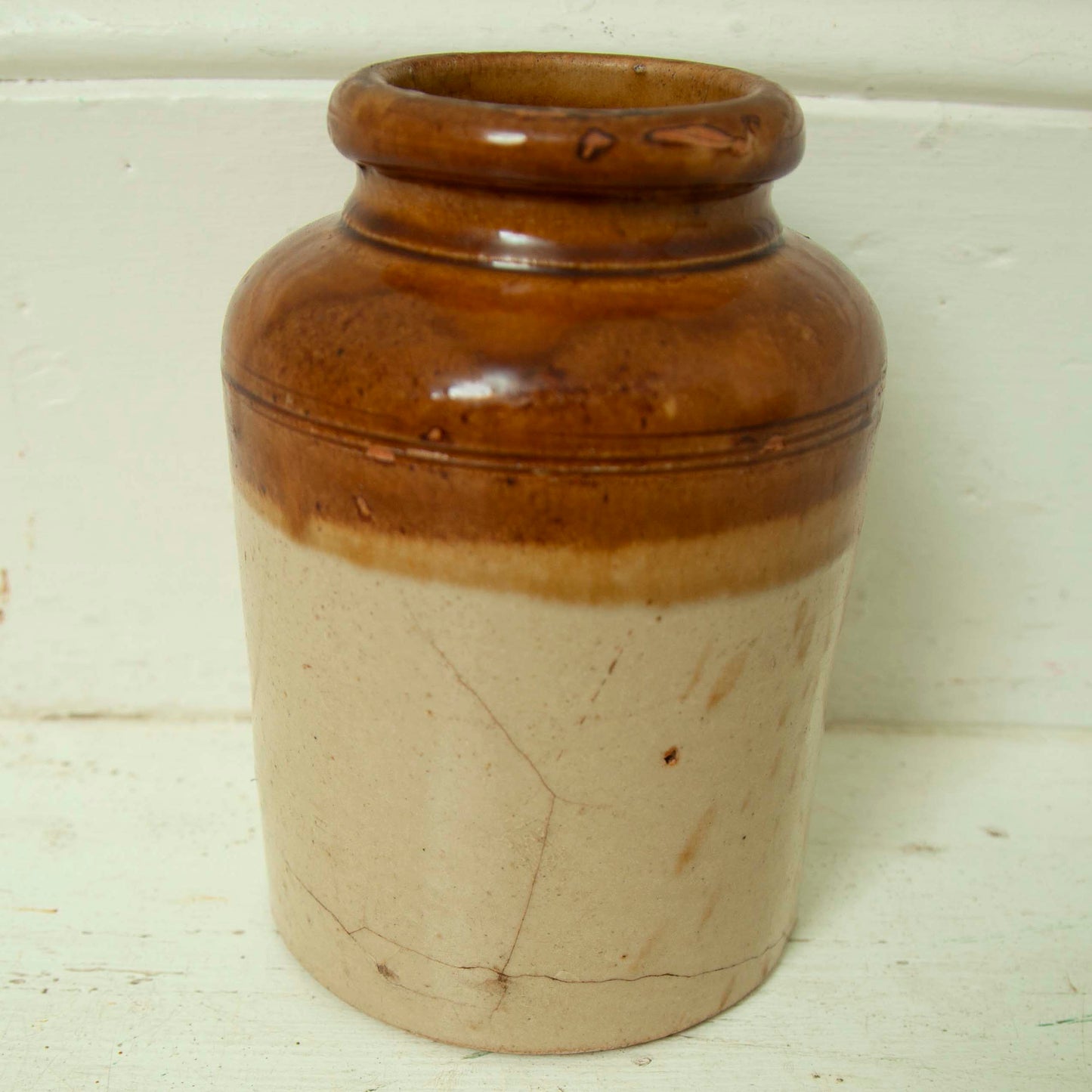 Stoneware jars
