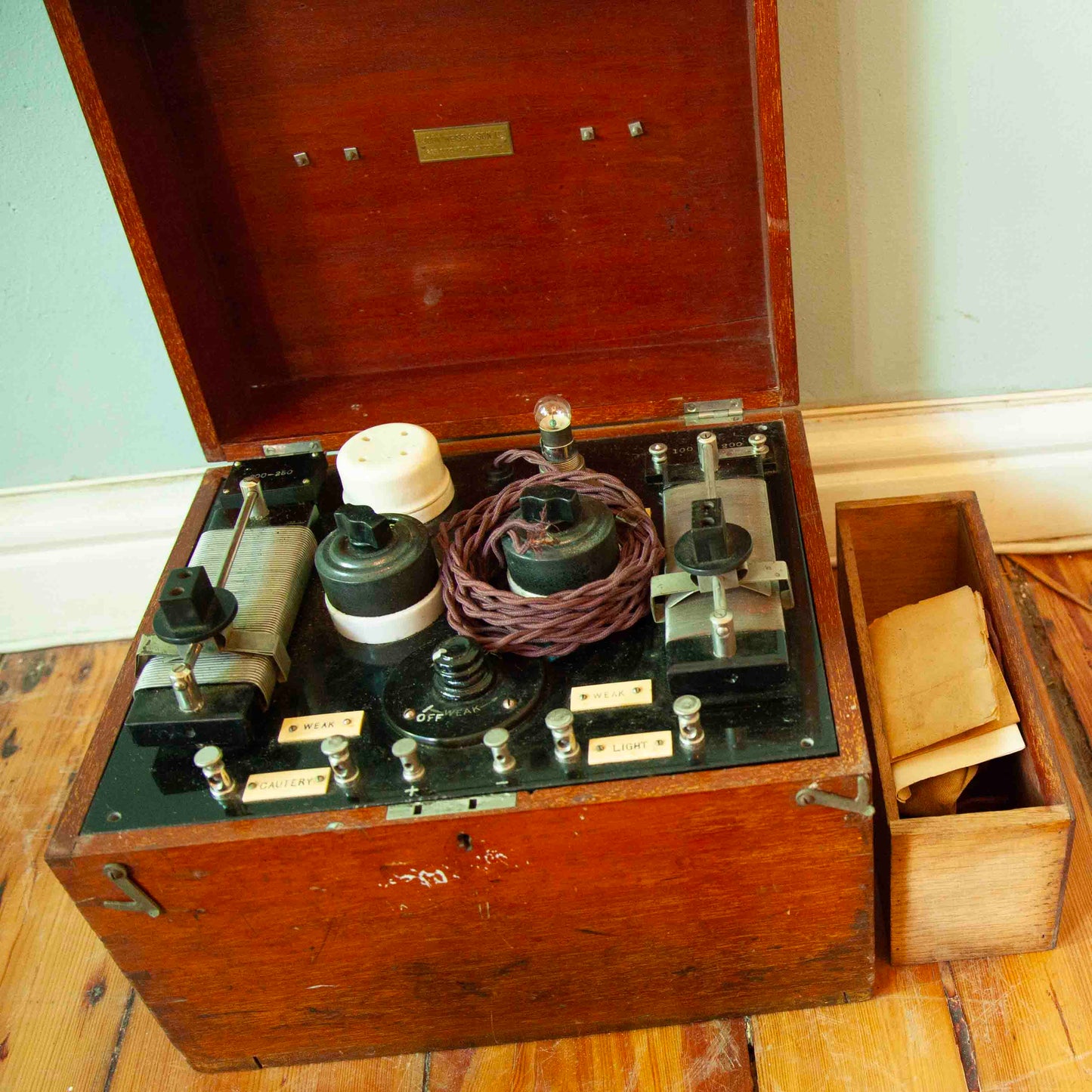 Vintage wooden boxes