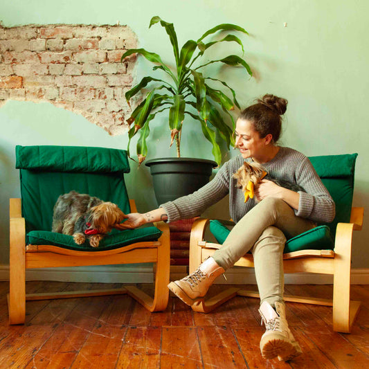 Cantilever Armchairs