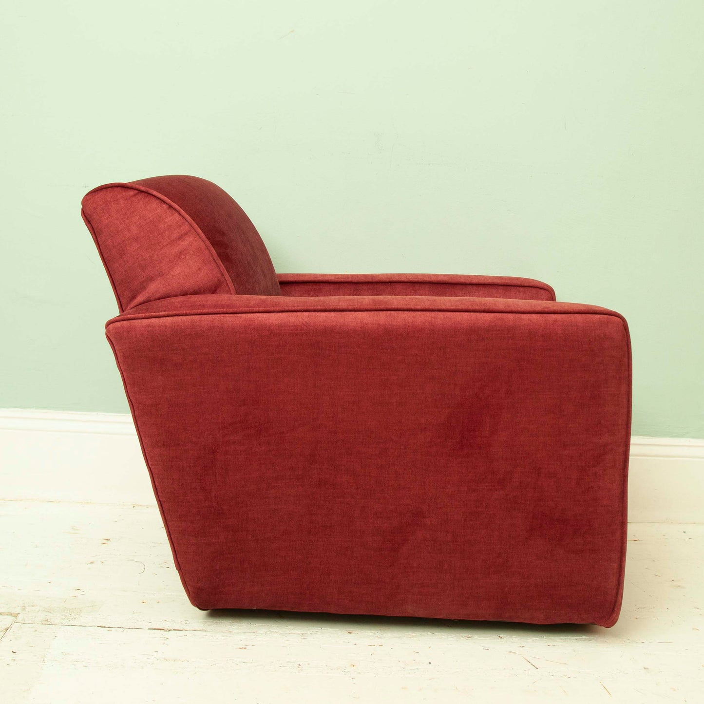 Upholstered armchair
