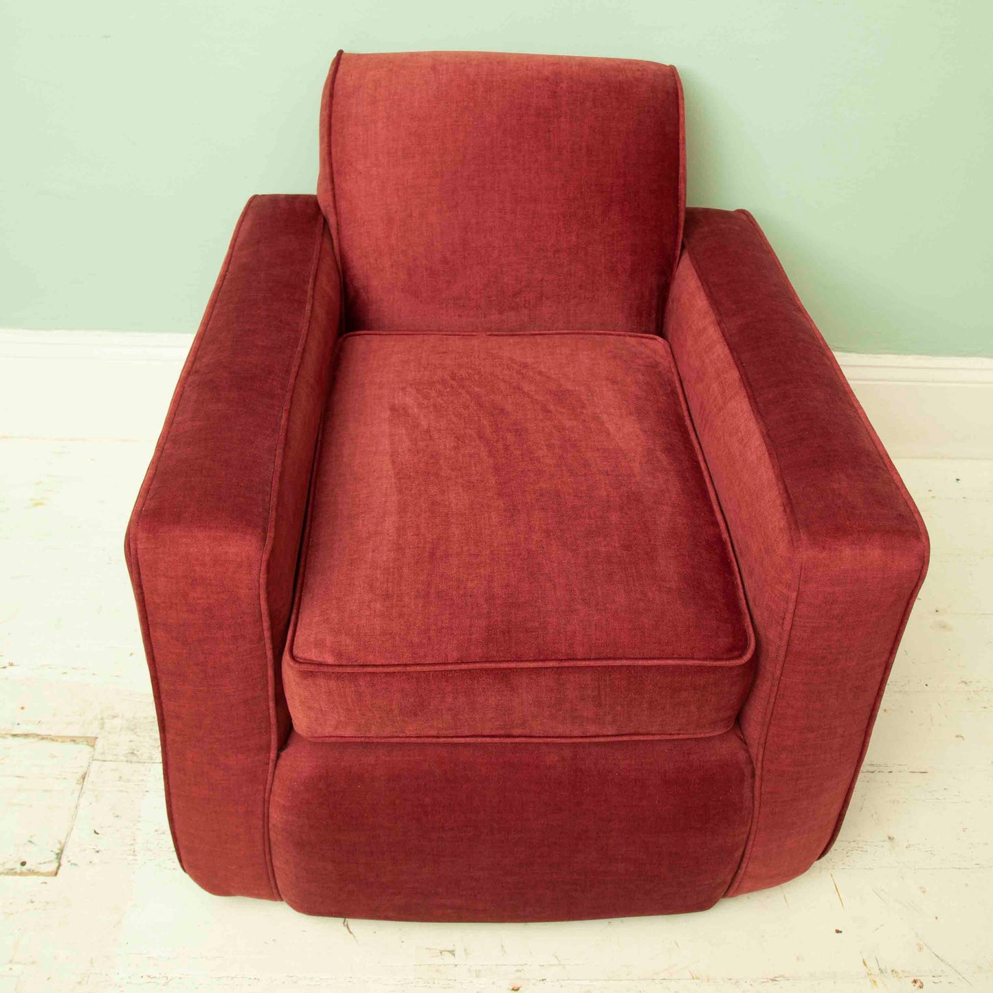 Upholstered armchair